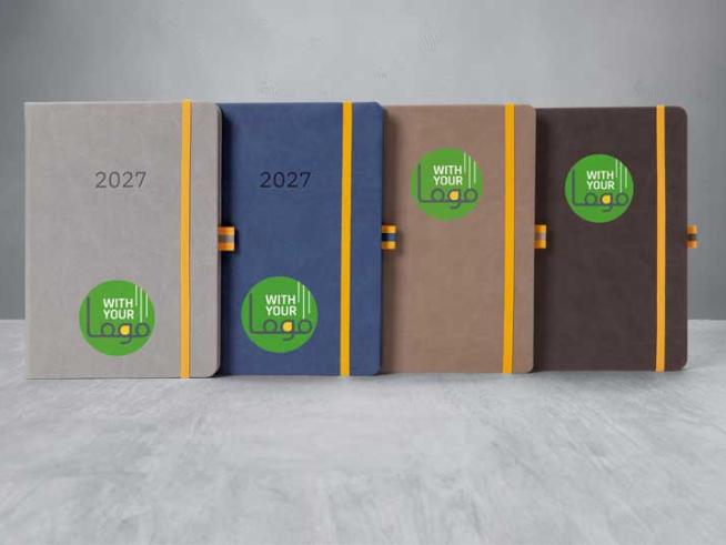 SIGEL Notizbücher und Kalender mit Logo